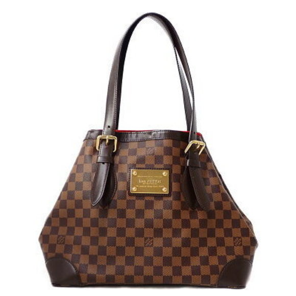 Louis Vuitton Damier Hampstead MM Tote Bag - Picture 1 of 8